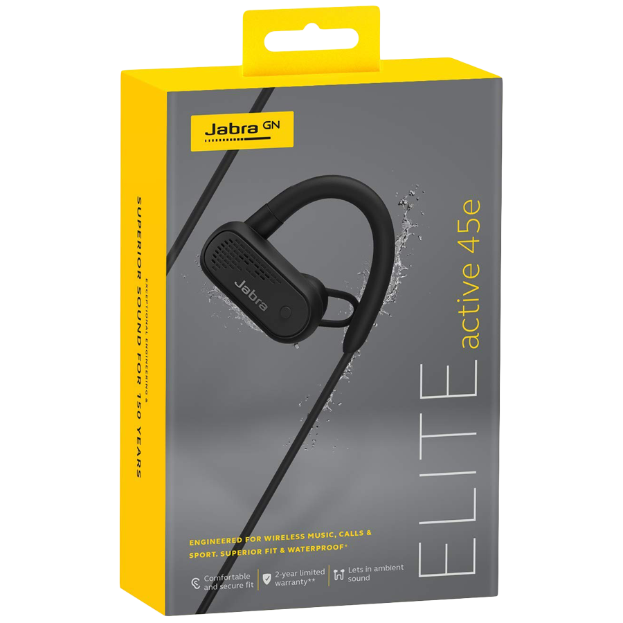 Buy Jabra 45e Elite Active Wireless Earphones Black Online Croma